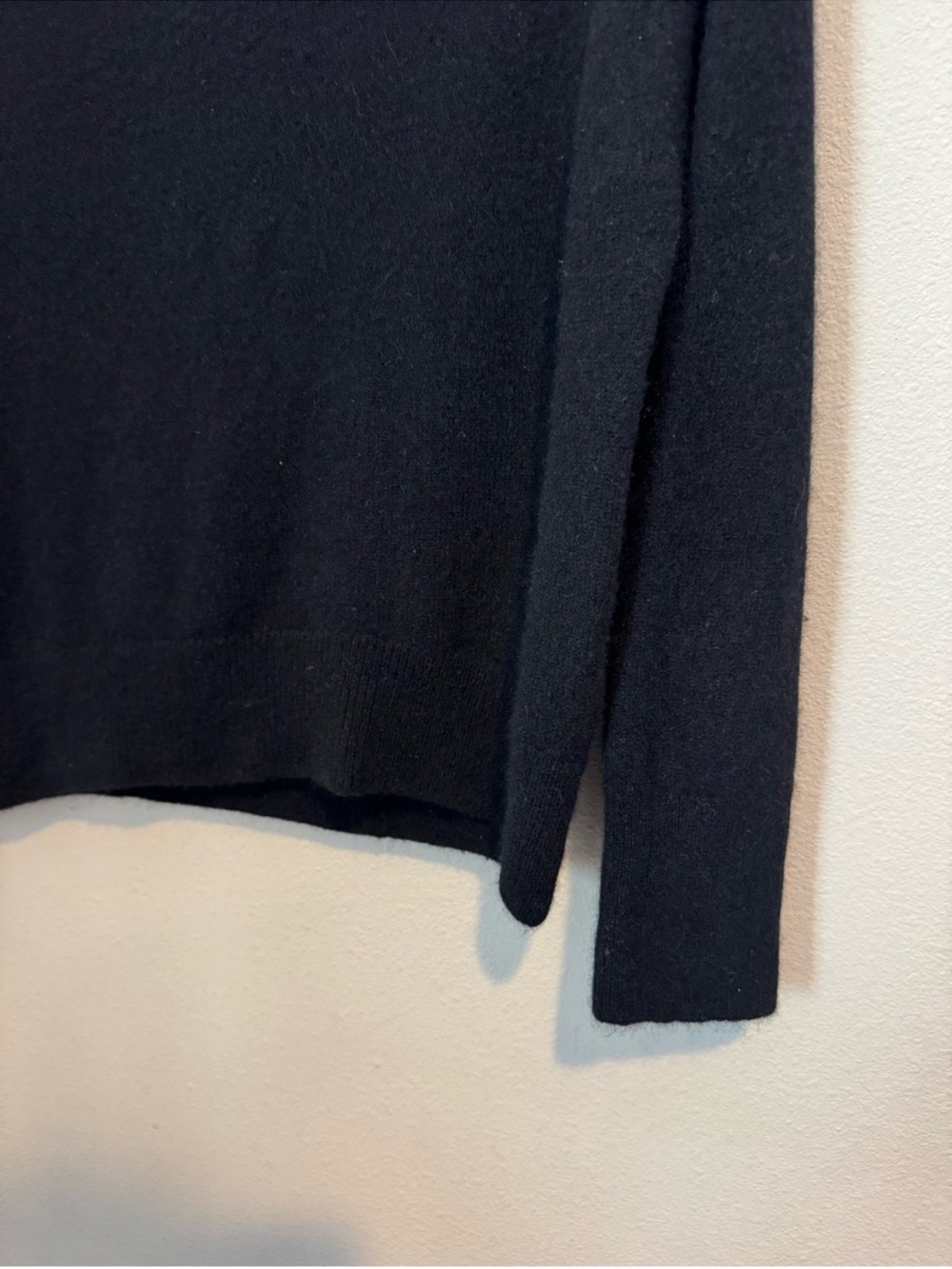 Quince Black Boatneck Sweater - Picture 6 of 8